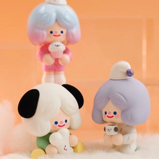 【ของแท้】ตุ๊กตาฟิกเกอร์ F.un RICO Happy Friends Together Series Blind Box เครื่องประดับ ของขวัญ