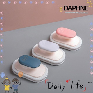 Daphne ฟองน้ําเซรามิกด้ามจับเซรามิกสําหรับทําความสะอาดห้องน้ําห้องครัวหลากสี