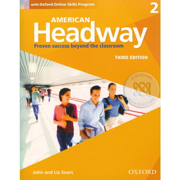 arnplern-หนังสือ-american-headway-3rd-ed-2-student-book-oxford-online-skills-program-p