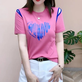 [Fashion Recommendation] เสื้อยืดแขนสั้นลําลอง ผ้าฝ้ายแท้ เข้ารูป เข้ากับทุกการแต่งกาย แฟชั่นฤดูร้อน