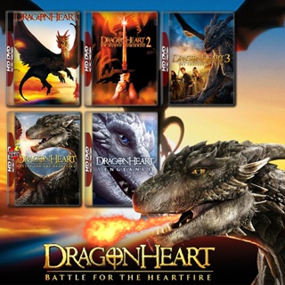 Bluray บลูเรย์ Dragonheart มังกรไฟหัวใจเขย่าโลก ภาค 1-5 Bluray หนัง มาสเตอร์ เสียงไทย (เสียงแต่ละตอนดูในรายละเอียด) Blur