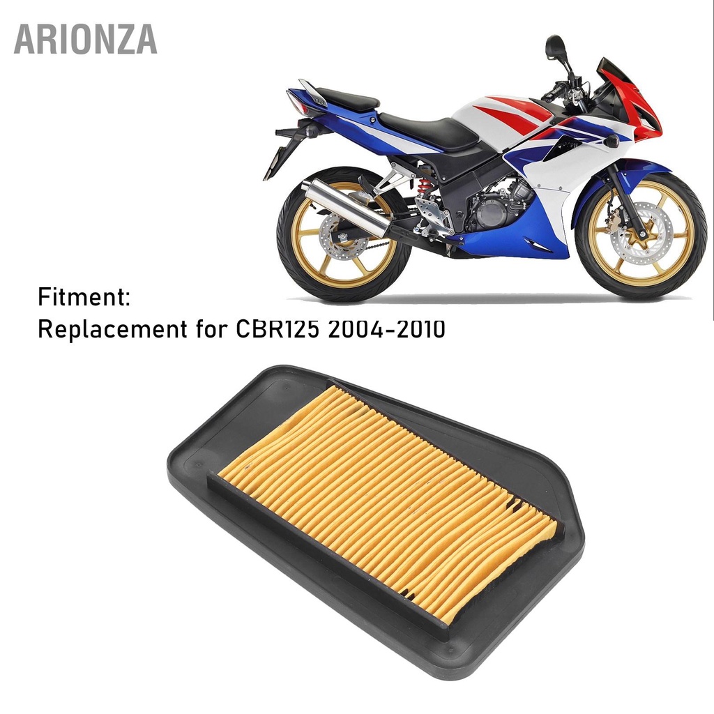 arionza-เครื่องกรองอากาศรถจักรยานยนต์-17210-kpp-860-พลาสติกทดแทนสำหรับ-cbr125-2004-2010