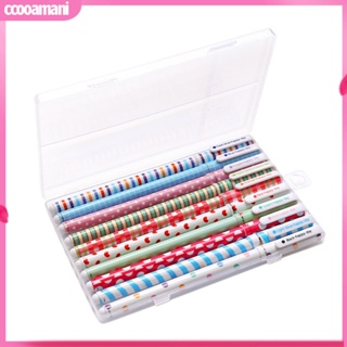 Ccooamani|  ชุดเครื่องเขียน ปากกาเจล 038 มม. น่ารัก หลากสี 10 ชิ้น