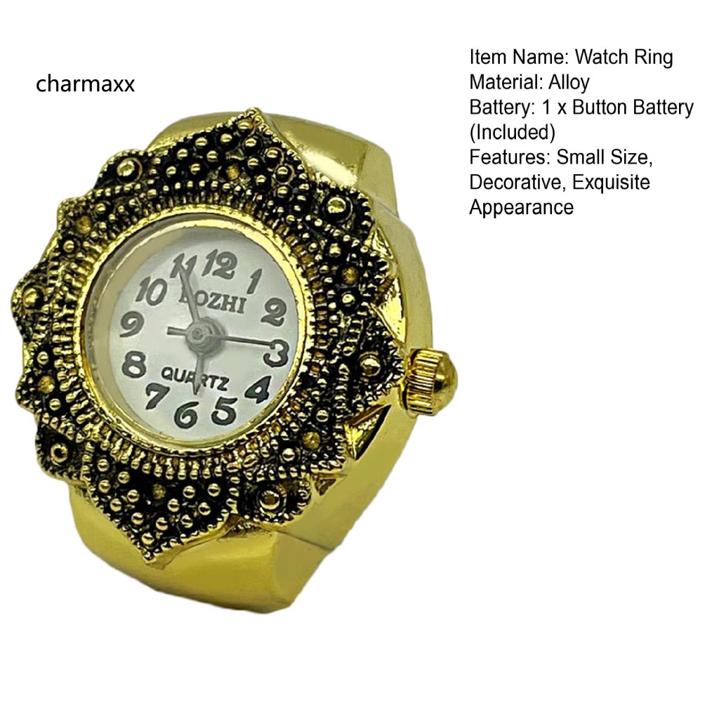 cx-แหวนนาฬิกาข้อมือควอตซ์-อนาล็อก-อัลลอย-สวยงาม-สร้างสรรค์-ฝีมือประณีต-อุปกรณ์เสริม-สําหรับเครื่องประดับ