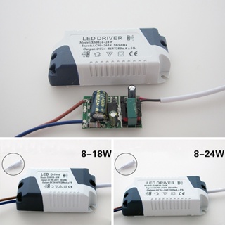1pcs Set Light Power Supply Driver Waterproof 8-18W/8-24W 90-265V LED Driver