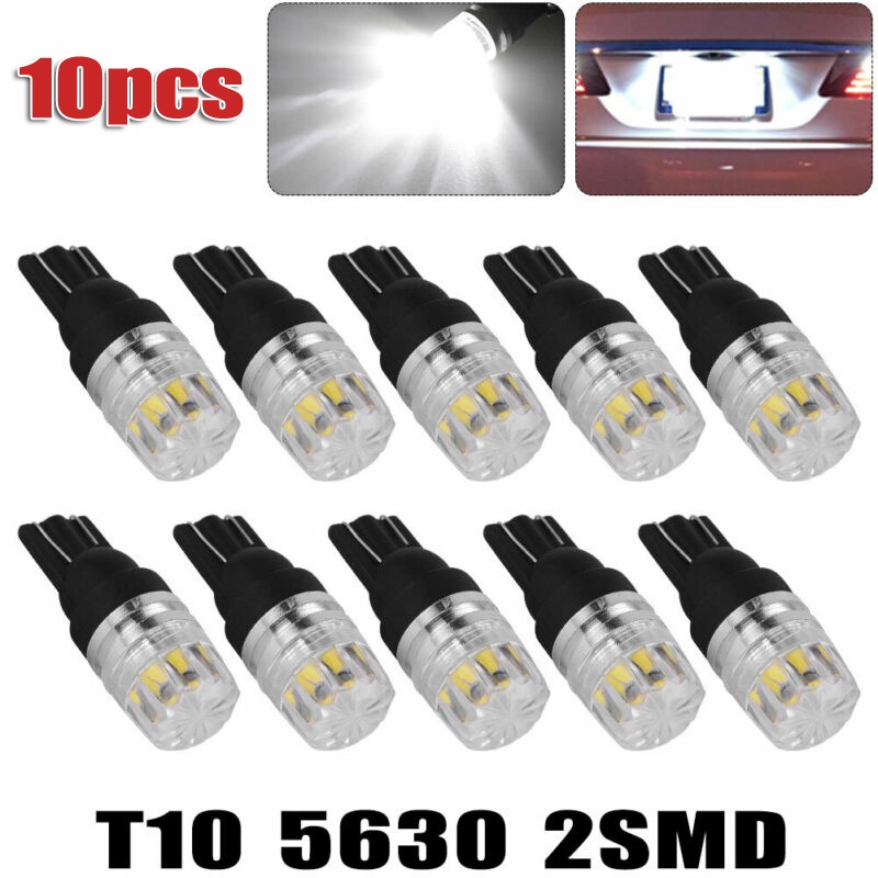 หลอดไฟ-led-t10-2smd-led-โดมแผนที่-w5w-168-194-2825-อะไหล่แผงหน้าปัด