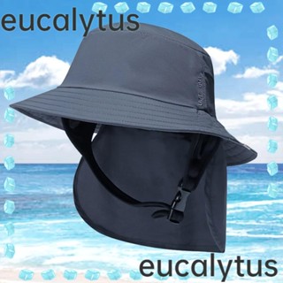 Eucalytus1 หมวกบักเก็ต กันแดด กันน้ํา ระบายอากาศ สําหรับผู้ชาย เล่นเซิร์ฟริมทะเล