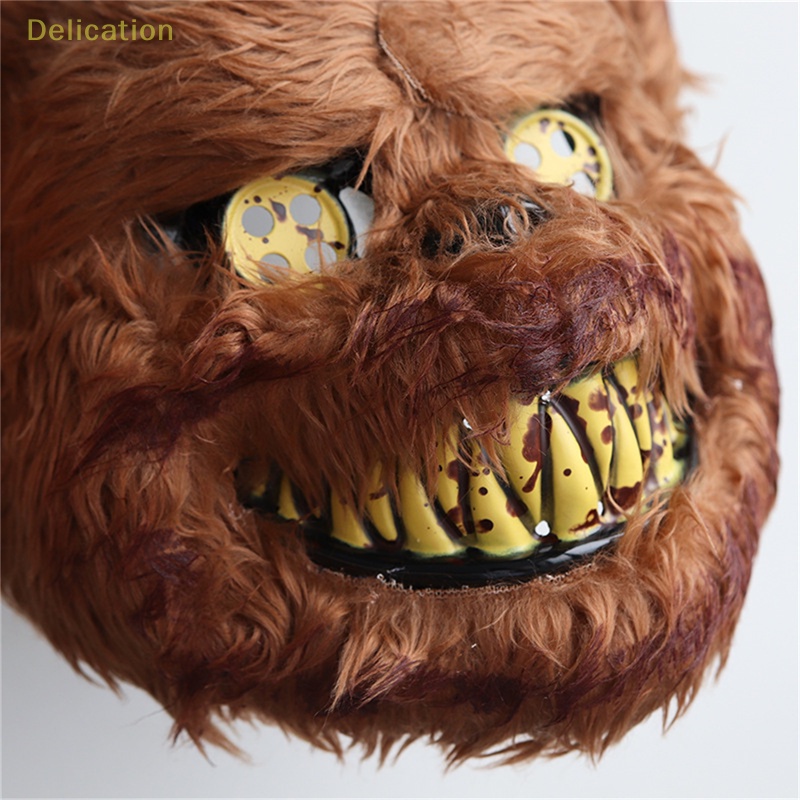 delication-หน้ากากคอสเพลย์-รูปกระต่าย-หมี-น่ากลัว-สําหรับปาร์ตี้ฮาโลวีน