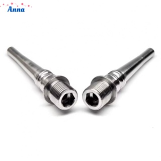 【Anna】Ultralight Titanium Pedal Spindle Axle forShimano pedal  XT540 980 9000  8000