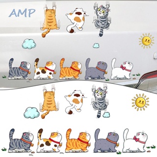 ⚡NEW 8⚡Funny Animal Pet Car Accessories Car Sticker Cute Cat Adhesive Sticker