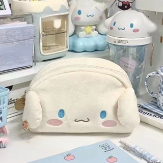 กระเป๋าเครื่องสําอาง กระเป๋าดินสอ ขนาดใหญ่ จุของได้เยอะ ลาย Sanrio Mymelody Kuromi Cinnamoroll Pochacco Kawaii น่ารัก สําหรับเด็กผู้หญิง