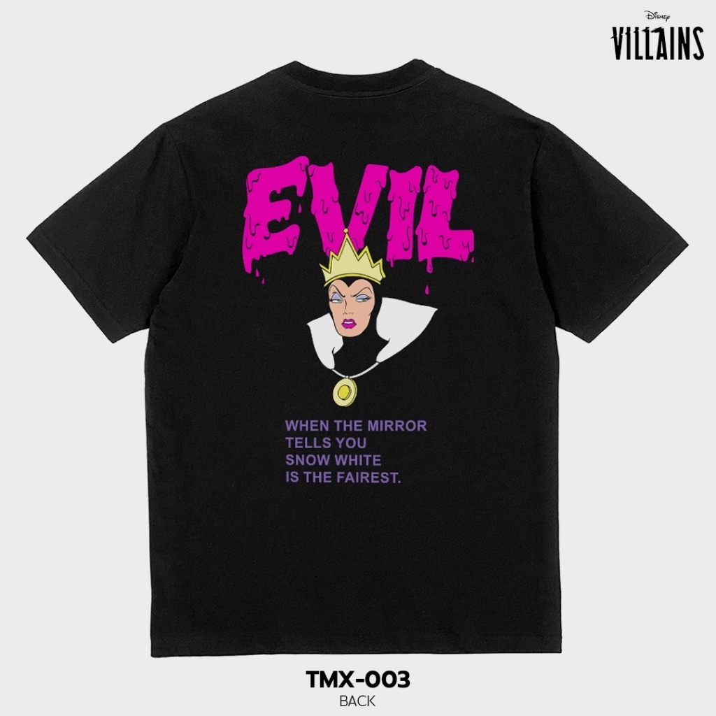 เสื้อยืดการ์ตูน-villains-ลิขสิทธิ์แท้-disney-tmx-003