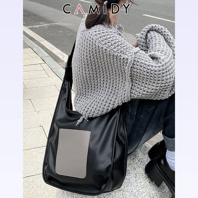 camidy-ใหม่แฟชั่นผู้หญิงระดับไฮเอนด์ที่เรียบง่ายความจุขนาดใหญ่ปรับได้พร็อพแบบพกพากระเป๋า-crossbody