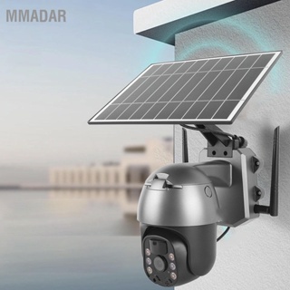  MMADAR กล้องพลังงานแสงอาทิตย์ WiFi ไร้สาย 4G รีโมท Full Color Night Vision กล้องเฝ้าระวัง HD สำหรับการรักษาความปลอดภัยภายในบ้าน