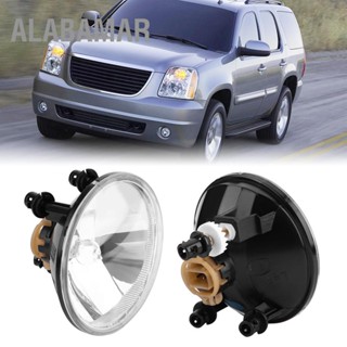 ALABAMAR ไฟตัดหมอกรถยนต์รอบการขับขี่กันชนโคมไฟและหลอดไฟสำหรับ Chevy GMC Yukon 2007-2014