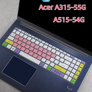 ฟิล์มซิลิโคนติดแป้นพิมพ์แล็ปท็อป 15.6 นิ้ว สําหรับ Acer A315-55G [CAN]