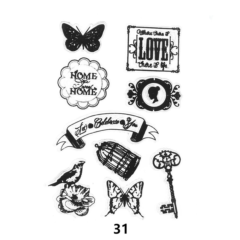 greeting-card-stamp-silicone-rubber-clear-stamp-clearance-sale