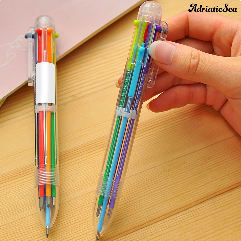 ads-0-5-มม-6-in-1-ปากกาเขียน-ที่มีสีสัน-อุปกรณ์การเรียน-อุปกรณ์เครื่องเขียนนักเรียน