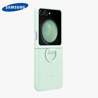 SAMSNUG Korea EF-PF731 Galaxy Z Flip5 Silicone Case with Ring Smart Phone