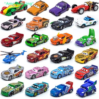 Amongspring&gt; ใหม่ โมเดลรถยนต์ Disney Pixar Cars 3 Lightning Mc Queen Mater Fabulous Hudson Diecast โลหะอัลลอย ของเล่นสําหรับเด็กผู้ชาย ของขวัญวันเกิด คริสต์มาส