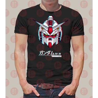 Japan Anime Gundam Great Atlantian Robot Unisex Gildan Premium S to 5XL Men Graphic T-shirt_01