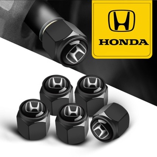 【Honda / ฮอนด้า】4ชิ้น จุกปิดลมยาง จุ้บลมยาง จุกลมยางรถยนต์ แข่งรถ จุกลมมอเตอร์ไซค์ จุกลม จุกปิดลมยาง ล้อ ยาง จุ๊บลม tire VALVE RIM CAP