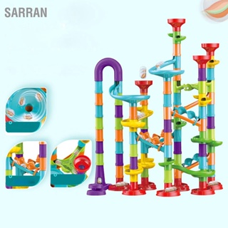 113pcs Track Blocks Game Set ปรับปรุงทักษะยนต์ที่ดี DIY Ball Maze Toy SARRAN