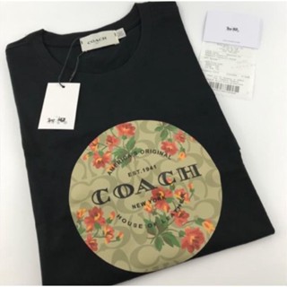 Coach Short Sleeve Cotton T-Shirt Simple Design Fashion For Men And Women_02