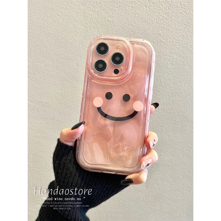 pink-smiling-face-phone-case-for-iphone-14-14plus-advanced-13promax-12-11-stereo-xr-8