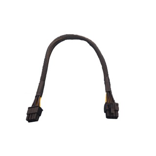สายเคเบิลการ์ดจอ PCI-E GPU 8Pin ตัวผู้ เป็นตัวผู้ 18AWG สําหรับเซิร์ฟเวอร์ Dell R720 R730 K80 M60 M40 P40 P100 GPU
