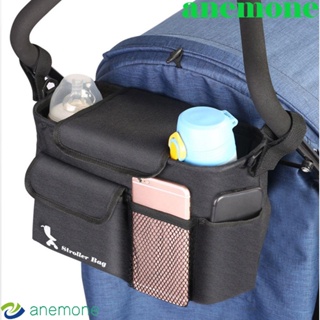 Anemone กระเป๋าใส่ขวดนม แบบพกพา อุปกรณ์เสริม สําหรับติดรถเข็นเด็ก