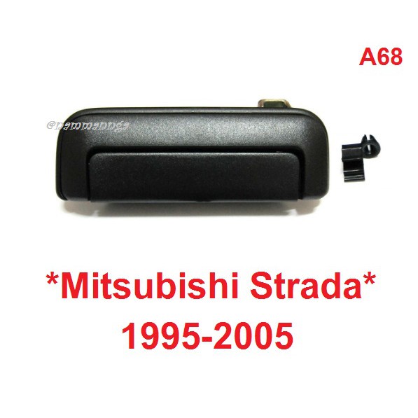 มือเปิดท้ายกระบะ-mitsubishi-triton-strada-1995-2005-สีดำด้าน-mk-l200-มือดึงกระบะ-ที่เปิดกระบะท้าย-มือดึงท้าย-ฝาท้าย-bts