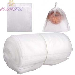 【COLORFUL】50PCS Garden Plant Fruit-Cover Protect Net Mesh Bag Against Insect Bird Pest