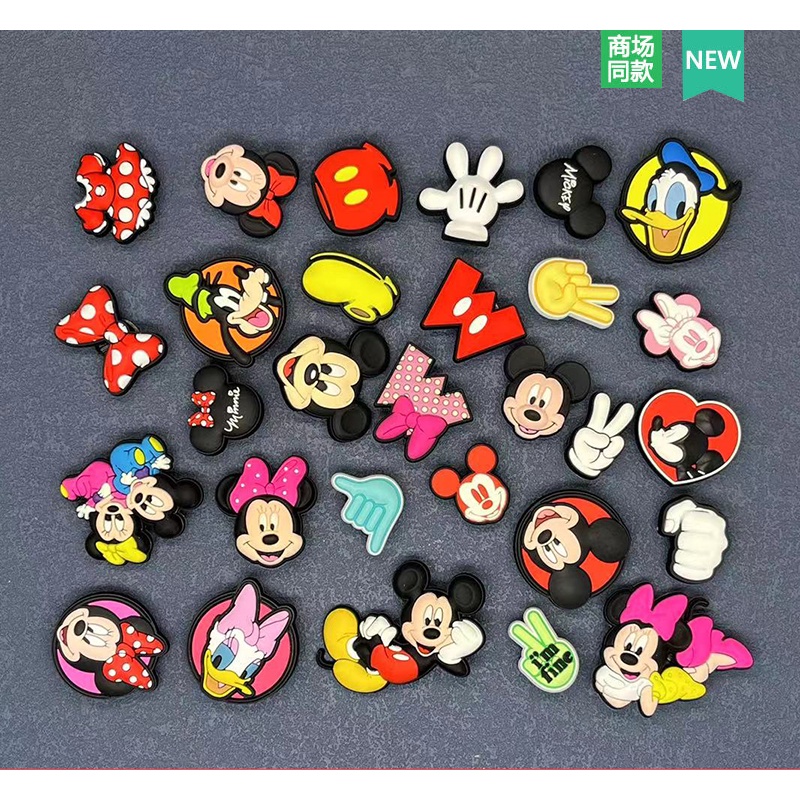 Crocs jibbitz /Shore Charms /Mickey and Minne / jibbitz Set /Crocs