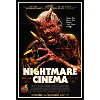 DVD ดีวีดี Nightmare Cinema (2018) (เสียง ไทย/อังกฤษ ซับ ไทย) DVD ดีวีดี