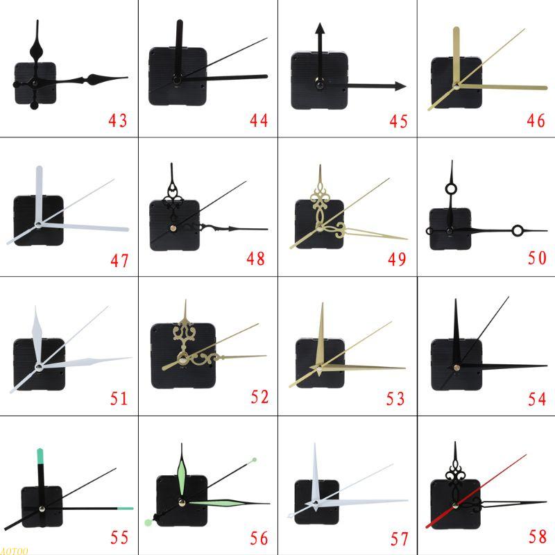 DIY Quartz Clock Movement Mechanism Hands Wall Repair Tools Parts ...