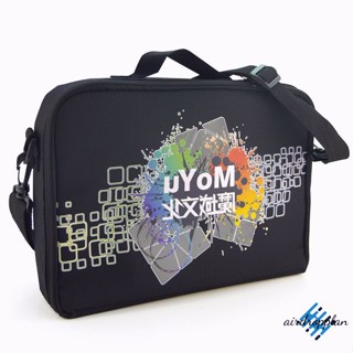 Aird Moyu Magic Cube กระเป๋าสะพายไหล่ ผ้าออกซ์ฟอร์ด ขนาด 36x25 x 7.5 ซม. สําหรับเดินทาง