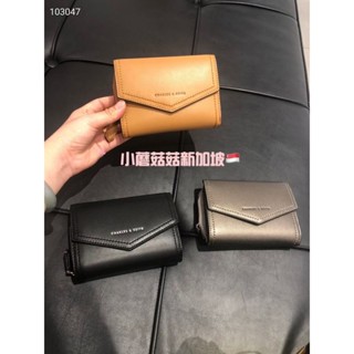 CHARLES&amp;KEITH กระเป๋าตังใบกลางหน้าจดหมาย พร้อมกล่อง