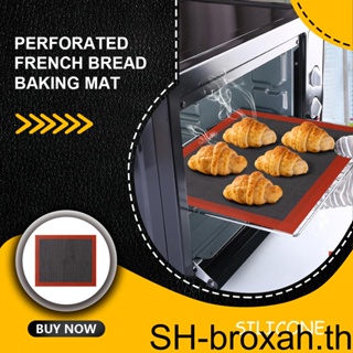 เสื่ออบขนมปัง บิสกิต แบบไม่ติด -40 ถึง 230℃ แผ่นซิลิโคนรองเตาอบ ขนาด 40x60 ซม. แบบที่ 1 สําหรับทําเบเกอรี่