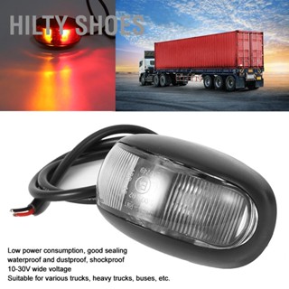 HILTY SHOES 2LED ไฟเลี้ยวด้านข้างไฟเลี้ยวไฟสัญญาณกันน้ำสำหรับรถบรรทุกรถยนต์ 10-30V