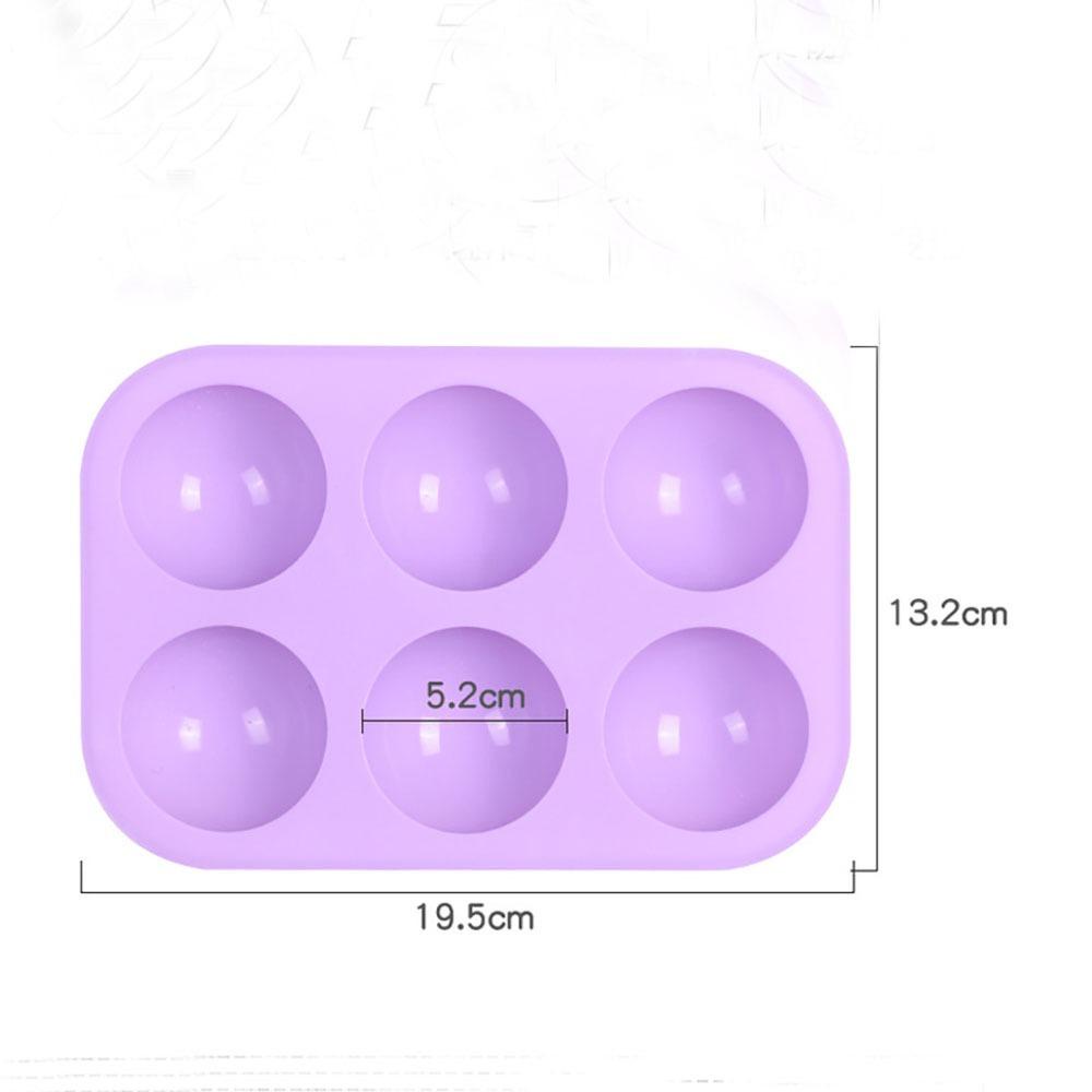 cherry3-แม่พิมพ์เค้ก-ทรงกลม-ครึ่งวงกลม-สีม่วง-6-กระเบื้อง-สําหรับทําเบเกอรี่-ใช้ในบ้าน