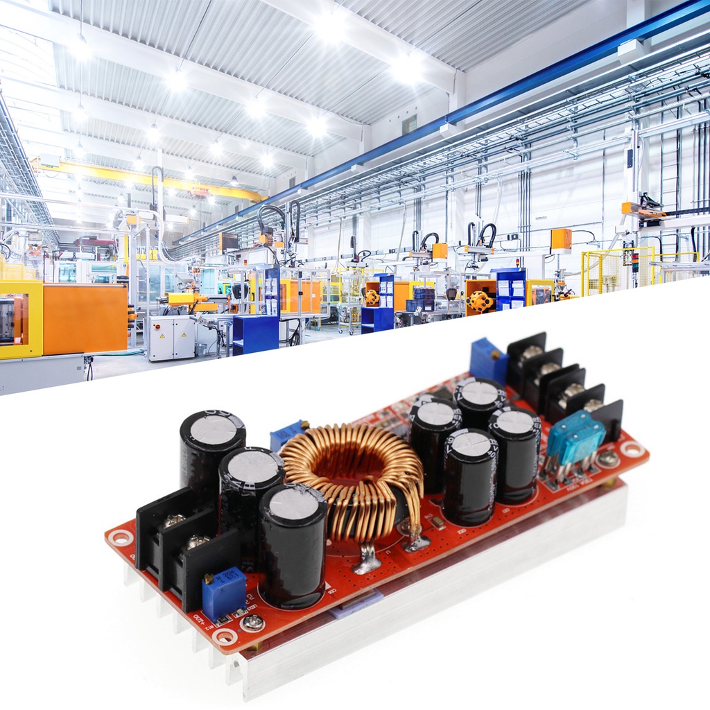 Industrial Shop DC เป็น Boost Module 1200W Step Up โมดูลจ่ายไฟแบบปรับ ...