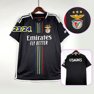 เสื้อกีฬาแขนสั้น ลายทีมชาติฟุตบอล 2023-24 ชุดเยือน สําหรับผู้ชาย