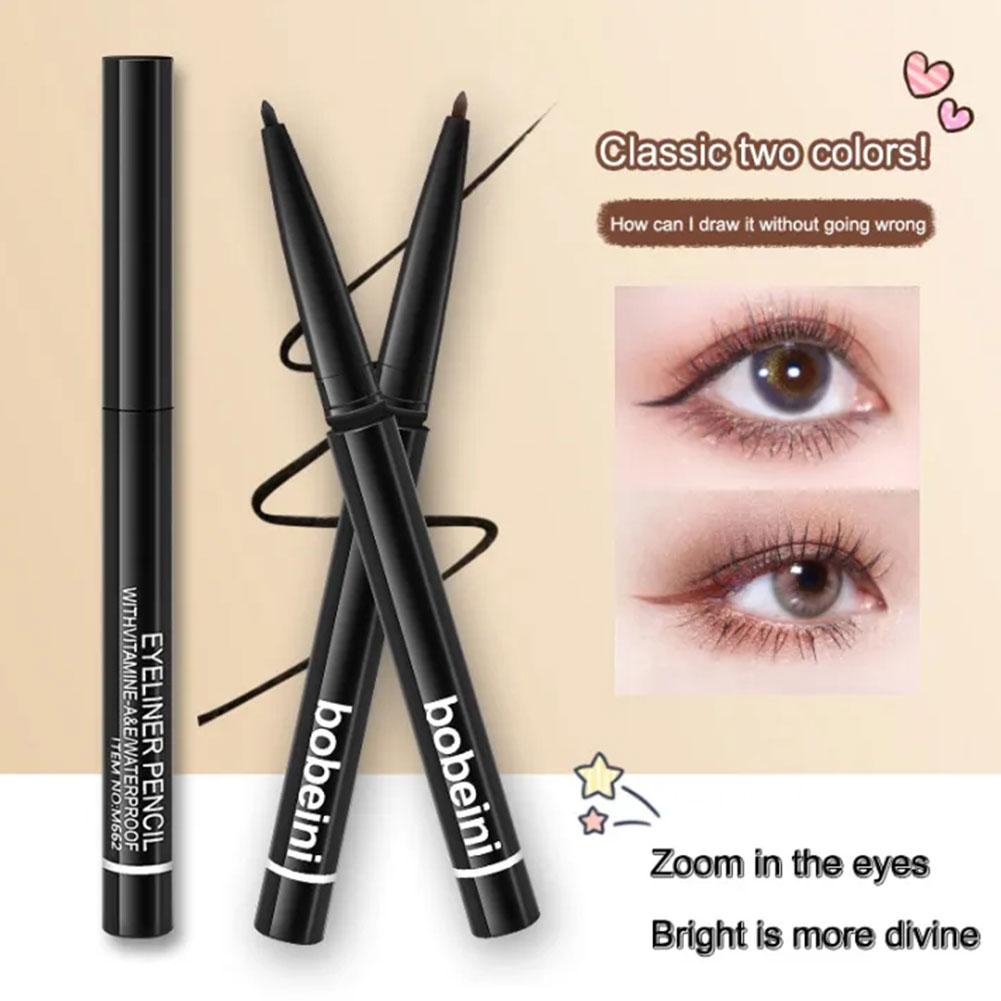 babeini-อายไลเนอร์เจล-ปากกาสีเรียบเนียน-ไม่เลอะ-สีดํา-สีน้ําตาลธรรมชาติ
