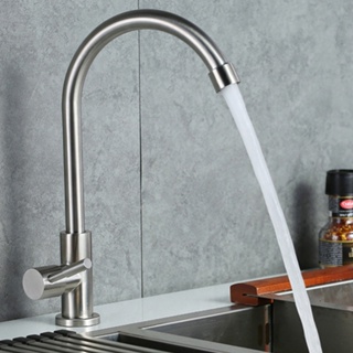 Kitchen Faucet Kitchen Sink Mixer Tap Single Lever Hole Tap Stainless Steel