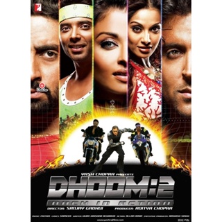 DVD Dhoom 2 (2006) ดูม 2 เหิรฟ้าห้านรก (เสียง ฮินดี /ทมิฬ/เตลูกู | ซับ ไทย/อังกฤษ) หนัง ดีวีดี