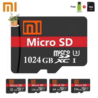 Xiaomi แฟลชการ์ดหน่วยความจํา Micro SD TF 128GB 32GB 64GB 256GB 1TB สําหรับสมาร์ทโฟน