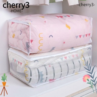 Cherry3 กระเป๋าเก็บผ้าห่ม ป้องกันความชื้น สําหรับบรรจุเสื้อผ้า