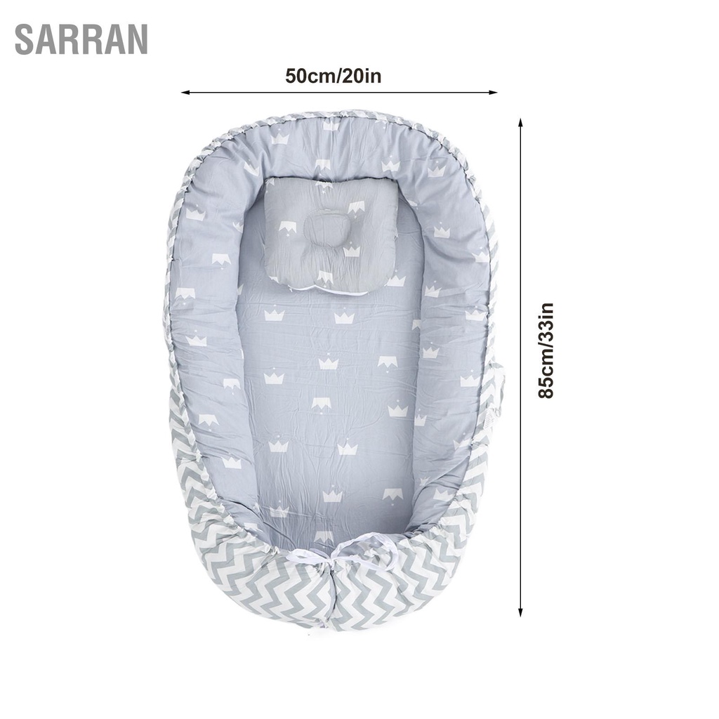 sarran-baby-nest-ผ้าคลุมเบาะรองนั่งเด็กพกพาอเนกประสงค์แบบปรับได้อเนกประสงค์ระบายอากาศได้สบายสำหรับทารก