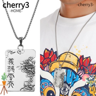 Cherry3 สร้อยคอ จี้รูปกวนอิมโบ้ สุดเท่ ของขวัญ